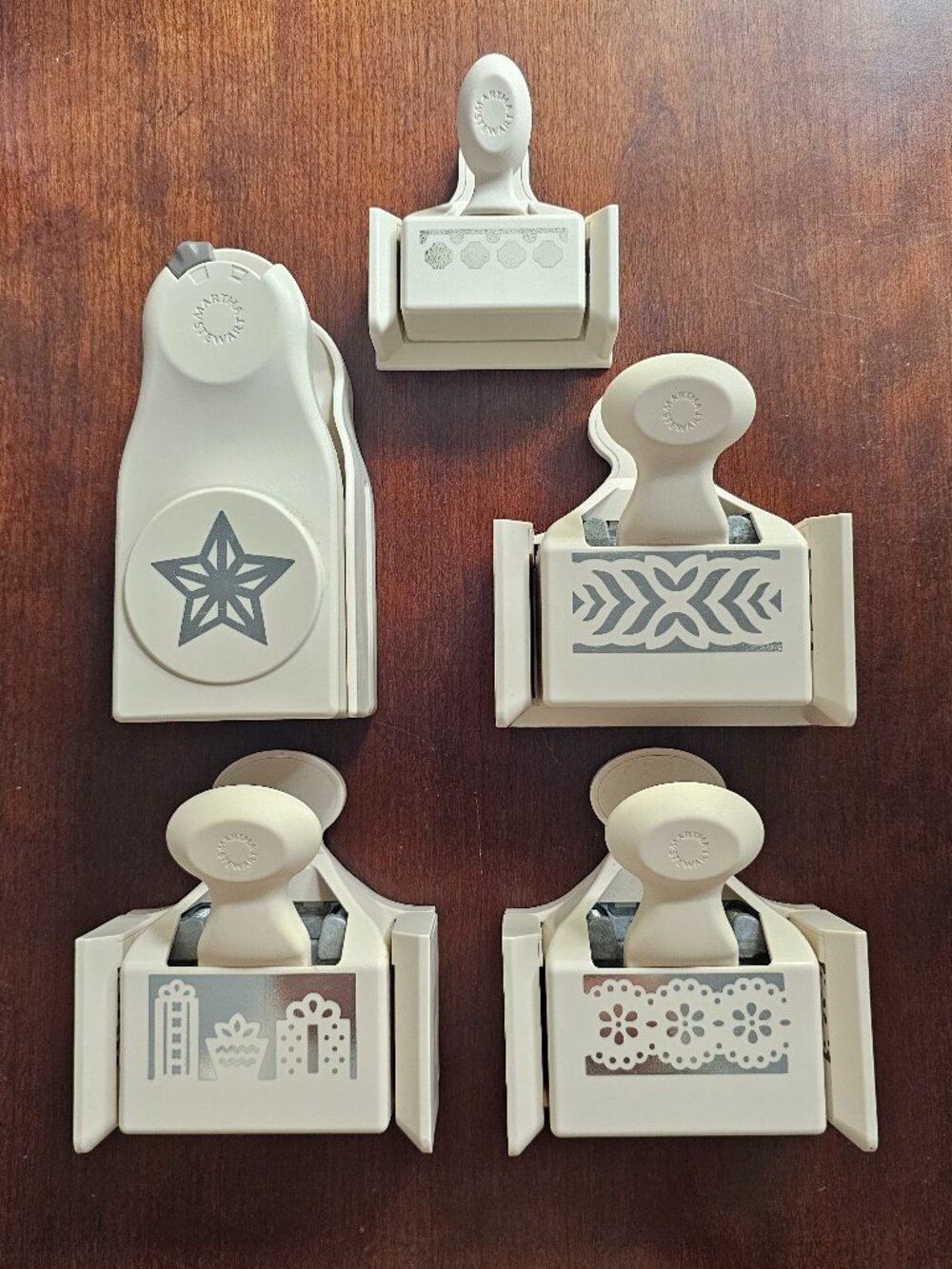 Martha Stewart Paper Craft Punches - Lot of 5 punches
